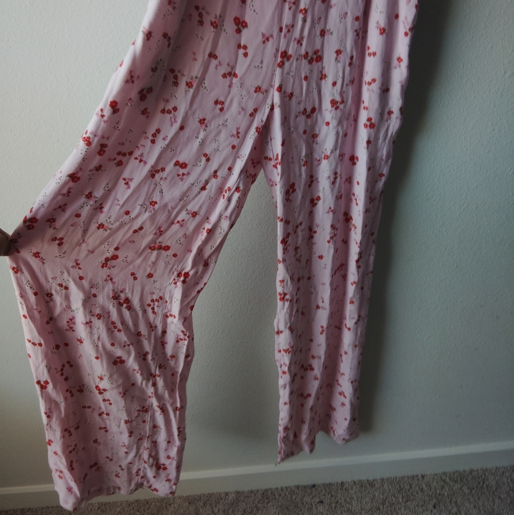 RD Style Pink Floral Jumpsuit - Picture 4 of 6